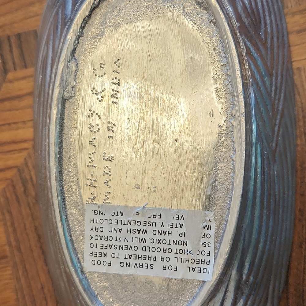 Vintage H.R. Macy & Company Metalware Corn Shaped Serving Bowl - Picture 4 of 4